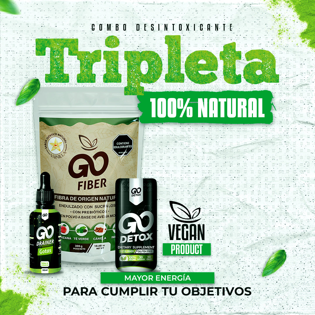 GO Detox Tripleta Ecuador – MUNDO FIT USA