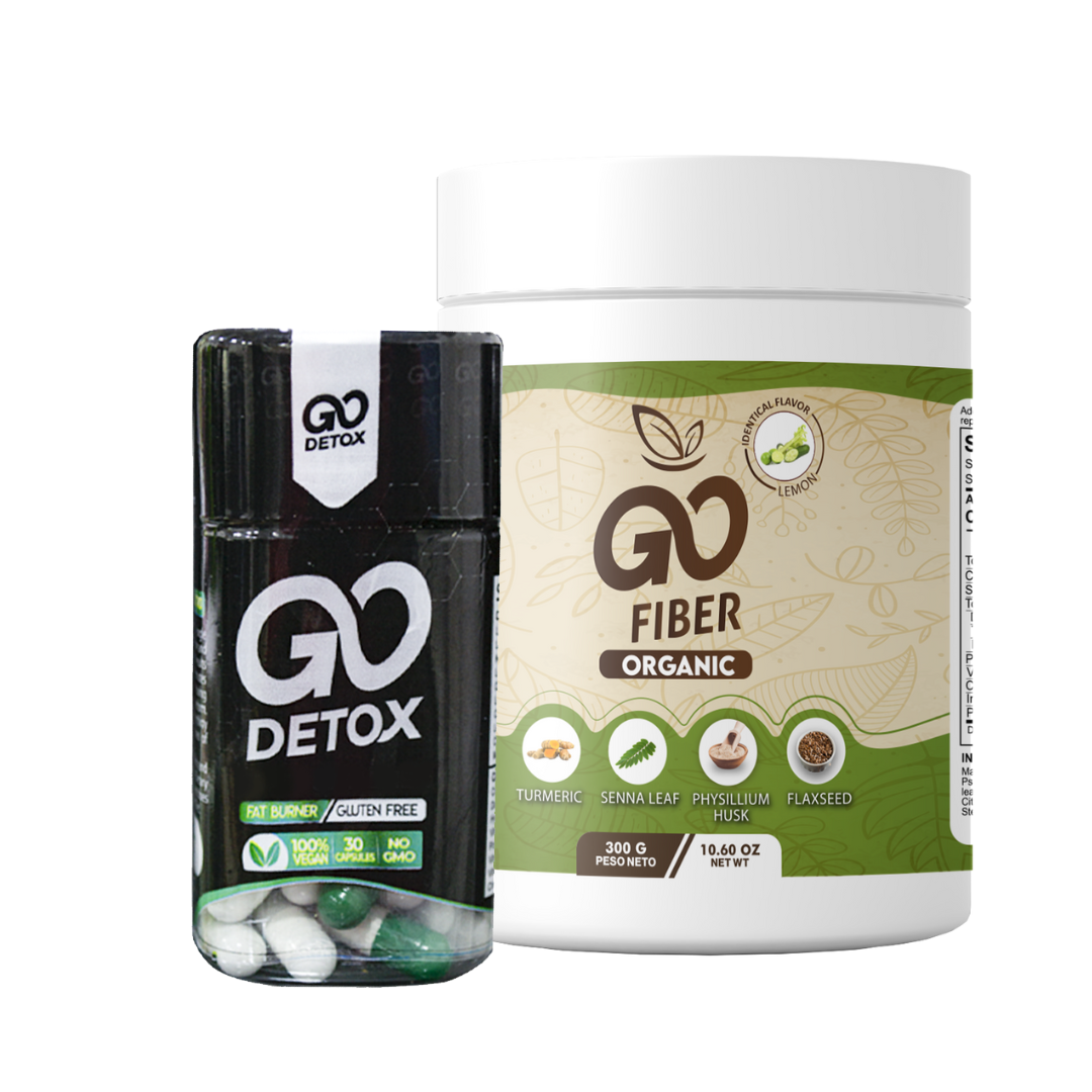 Combo Fibra Digestiva + Go Detox: Limpieza, Digestión y Bienestar