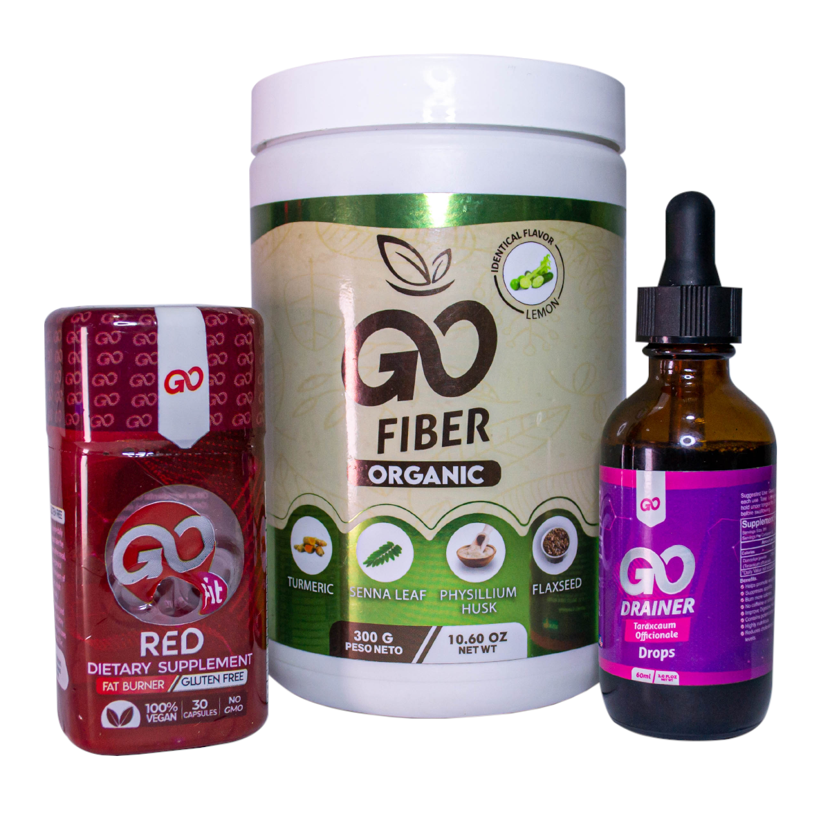 Tripleta GO FIT RED - MUNDO FIT USA