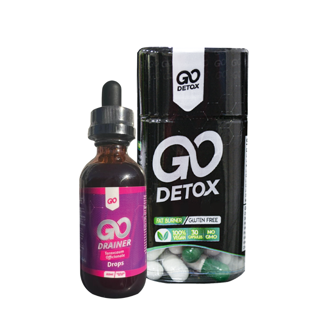 Combo Go Drainer + Go Detox: Detox Profundo y Bienestar Digestivo