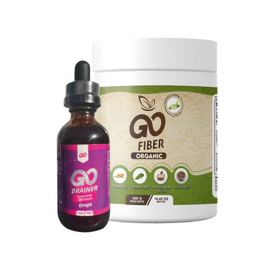 Combo Go Drainer + Go Fiber: Depuración, Digestión y Bienestar