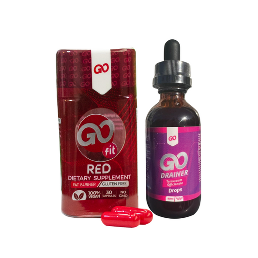 Combo Go Drainer + Go Fit Red: Definición Muscular y Eliminación de Líquidos